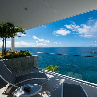The view from WV AXL, Gustavia, St. Barthelemy