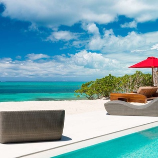 Patio at PL KAN, Grace Bay Turtle Cove, Turks & Caicos