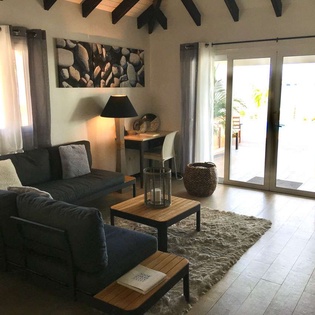 Living Room at WV VMG, Flamands Beach, St. Barthelemy