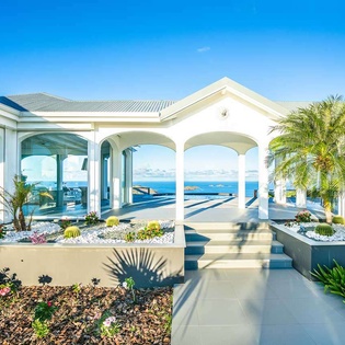 Exterior of WV BYZ, Colombier, St. Barthelemy