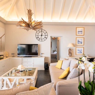 Living Room at WV MOU, Lurin, St. Barthelemy