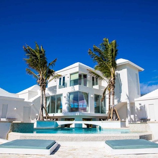 Villa Pool at TC PW, Long Bay Beach, Turks & Caicos