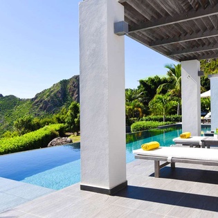 Terrace at WV VLY, Vitet, St. Barthelemy