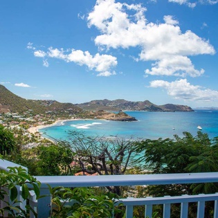 The view from WV CAR, Lorient, St. Barthelemy