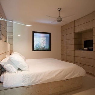 Bedroom at WV MIL, Gustavia, St. Barthelemy