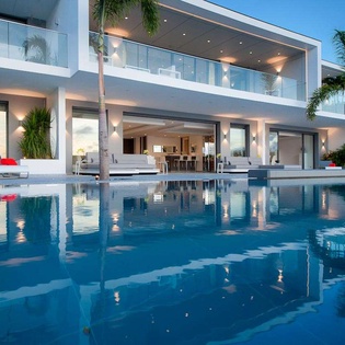Villa Pool at WV AXL, Gustavia, St. Barthelemy