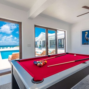 Game Room at AXA PBA, Blowing Point, Anguilla