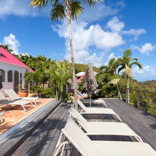 Villa Pool at WV PAS, Lurin, St. Barthelemy