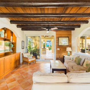 Living Room at TC JSM, Ocean Pt/Taylors, Turks & Caicos