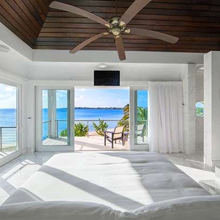 Bedroom at TC CAP, Sapodilla Bay, Turks & Caicos