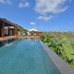 Villa Pool at WV VUM, Marigot, St. Barthelemy