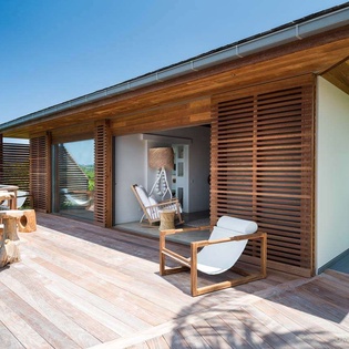 Deck at WV IXF, St. Jean, St. Barthelemy