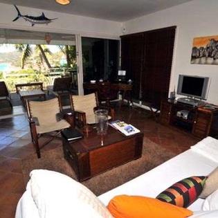 Living Room at WV PUL, Gustavia, St. Barthelemy