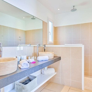 Bathroom at WV ANK, Colombier, St. Barthelemy