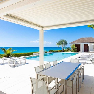 Veranda at PIE TNS, Beach Side/Baie Longue, St. Martin