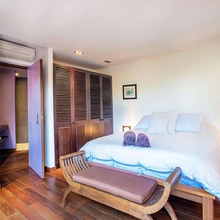 Bedroom at WV EKA, Camaruche, St. Barthelemy