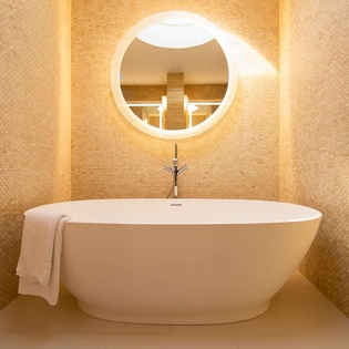 Bathroom at AL AL1, Shoal Bay West, Anguilla