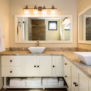 Bathroom at AXA SBH, Little Bay, Anguilla