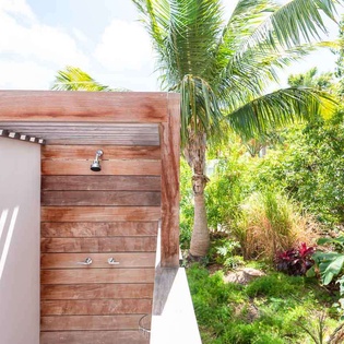 Bathroom at WV RIG, St. Jean, St. Barthelemy