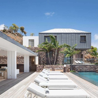 Villa Pool at WV FEL, Lorient, St. Barthelemy