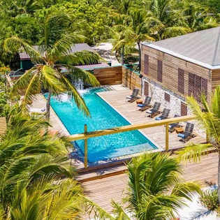 Aerial photo of PL SLS, Thompson Cove, Turks & Caicos