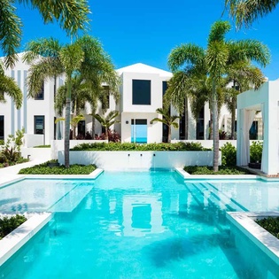 Villa Pool at TC TRI, Long Bay Beach, Turks & Caicos