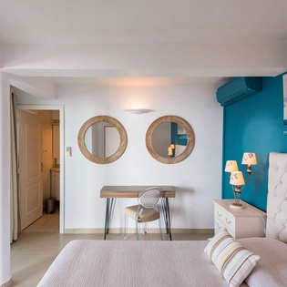 Bedroom at WV MOU, Lurin, St. Barthelemy