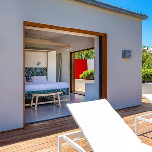 Bedroom at WV GRO, Marigot, St. Barthelemy