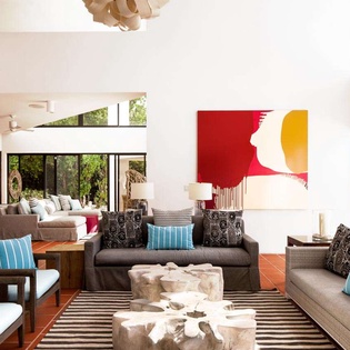 Living Room at AL AL2, Shoal Bay West, Anguilla