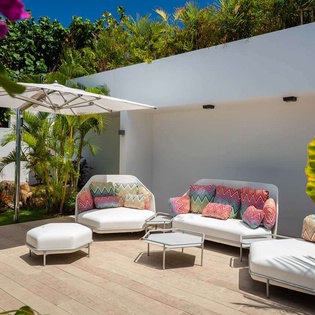 Deck at WV CIO, Grand Cul de Sac, St. Barthelemy