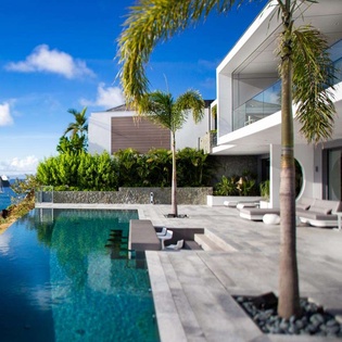 Exterior of WV AXL, Gustavia, St. Barthelemy