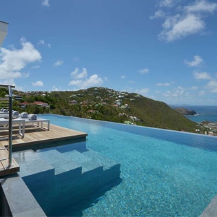 Villa Pool at WV TSO, Colombier, St. Barthelemy