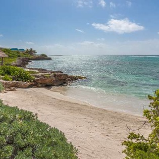 Beach at AXA KAM3, Little Harbour, Anguilla