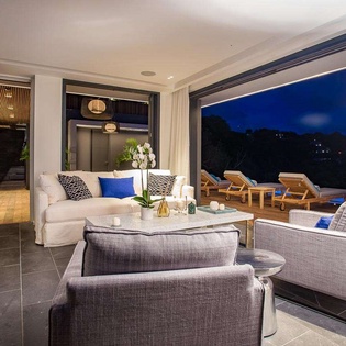 Living Room at WV SAH, Corossol, St. Barthelemy