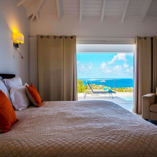 Bedroom at WV ALO, Vitet, St. Barthelemy
