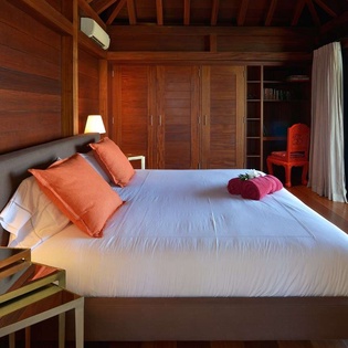 Bedroom at WV MJS, Flamands, St. Barthelemy