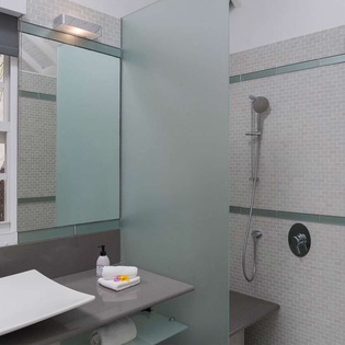 Bathroom at WV RIV, Flamands, St. Barthelemy
