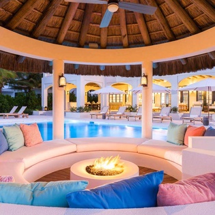 Living Room at TC KSW, Grace Bay/Beachside, Turks & Caicos