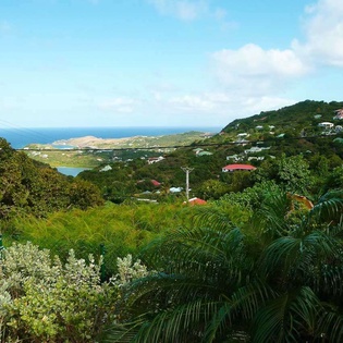 The view from WV EBA, Vitet, St. Barthelemy