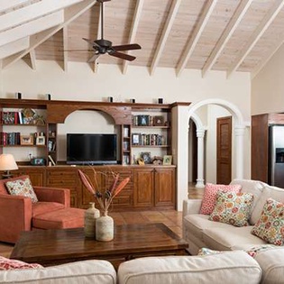 Living Room at IE PMO, Turtle Tail, Turks & Caicos