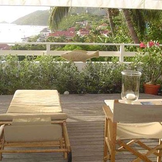 Terrace at WV PUL, Gustavia, St. Barthelemy