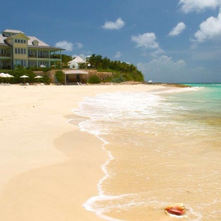 Beach at AXA SAN, Long Bay, Anguilla