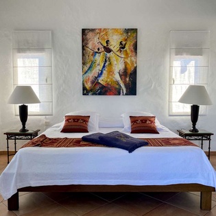 Bedroom at WV PAJ, Lurin, St. Barthelemy