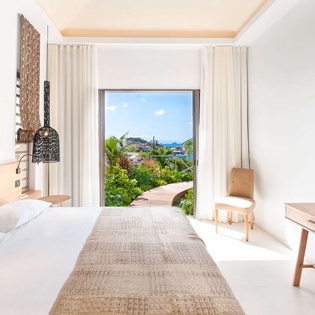 Bedroom at WV SBV, Gustavia, St. Barthelemy