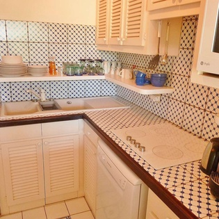 Kitchen at WV PUL, Gustavia, St. Barthelemy