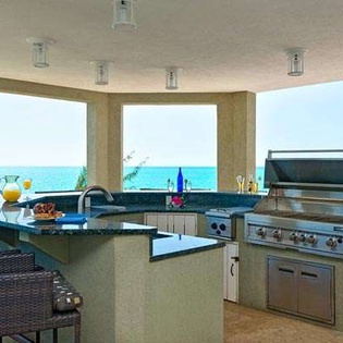 Kitchen at IE VAR, Long Bay Beach, Turks & Caicos