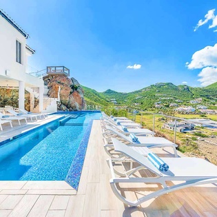 Villa Pool at SXM AML, Guana Bay, St. Martin