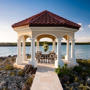 Gazebo at IE EMC, Silly Creek/Taylors, Turks & Caicos