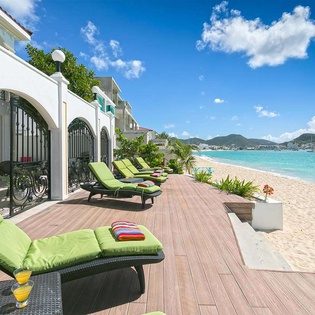 Deck at PIE VIT, Simpson Bay Lagoon, St. Martin