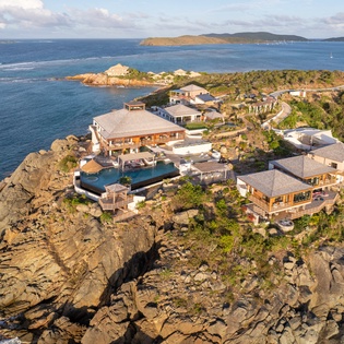 Spectacular oceanfront property perched on dramatic cliffs with stunning sea views and multiple private villas.